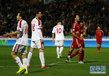 世歐預第一階段C組第9輪 丹麥VS白俄羅斯,丹麥力克白俄羅斯，鞏固小組領先地位